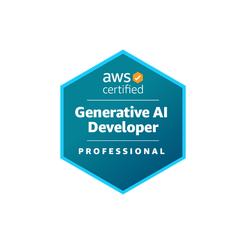 AWS Certified Generative AI Developer — Professional AWS Certified Generative AI Developer — Professional